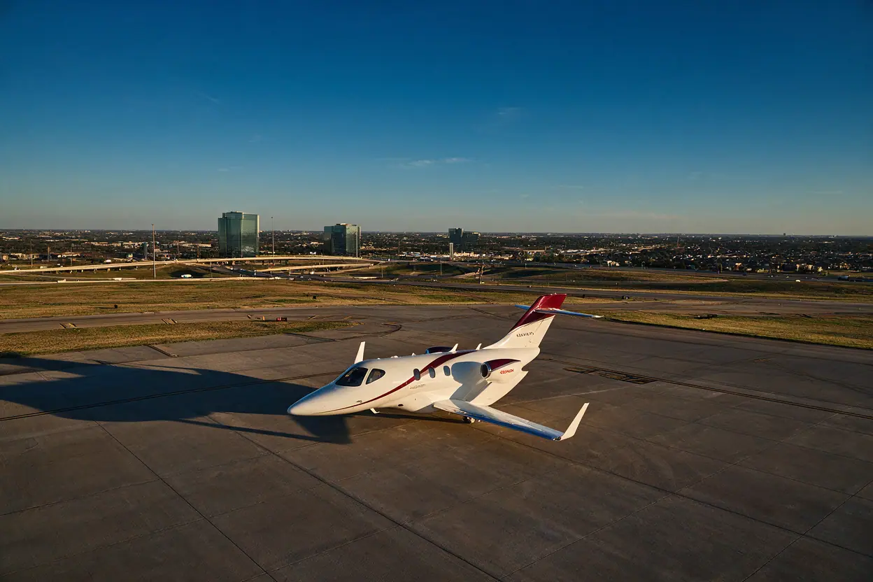 Private jet in Dallas