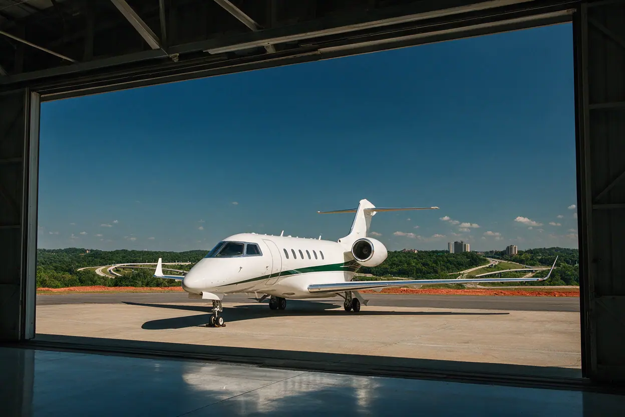 Private jet in Atlanta